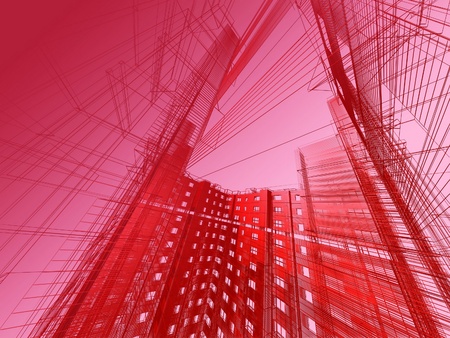 abstract modern architecture