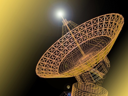satellite dishの写真素材