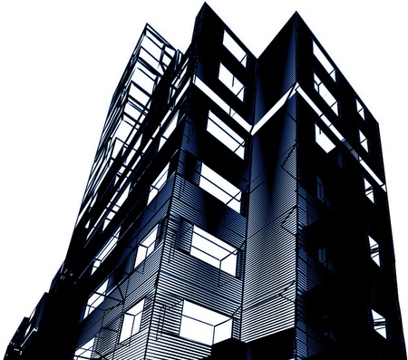 abstract modern architecture