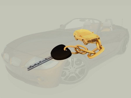 Car keyの写真素材
