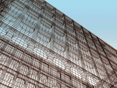 abstract modern architecture