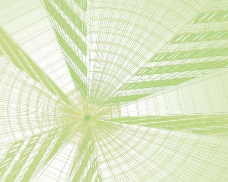 abstract modern architectureの写真素材