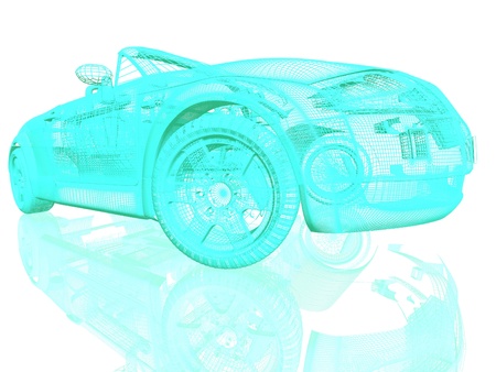 3d model carsの写真素材