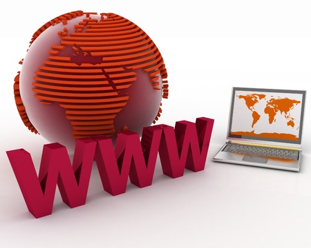 Internet conceptの写真素材