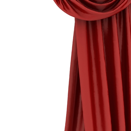 red theater curtain, backgroundの写真素材