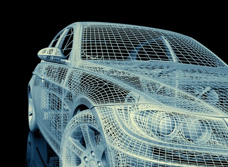 3d model carsの写真素材