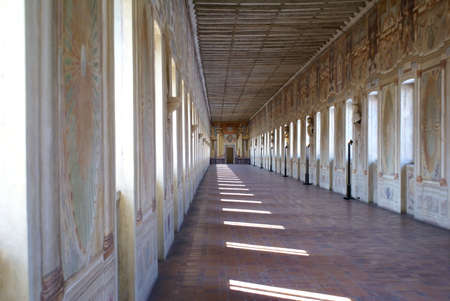 Sabbioneta, Mantua (Italy) - March 11 2010: interior of Palazzo Giardinoのeditorial素材