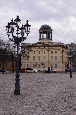 Berlin, Germany: a view of Berggruen Museum in front of Schloss Charlottenburg (Charlottenburg Palace)のeditorial素材