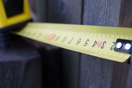 The tool for measurement of subjectsの写真素材