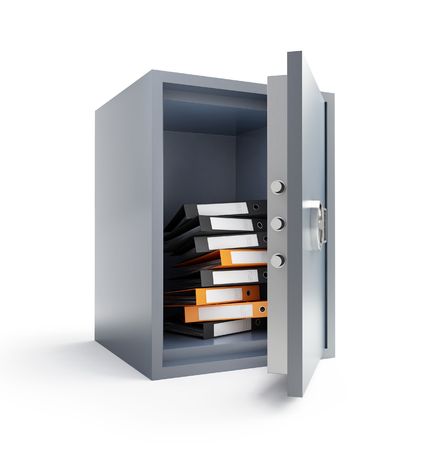 safe binderの写真素材