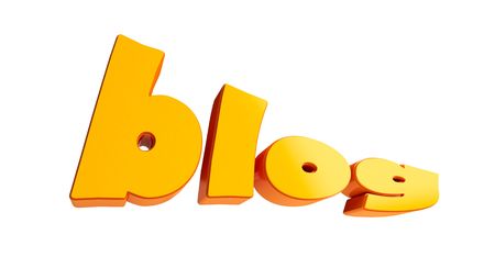 blog textの写真素材