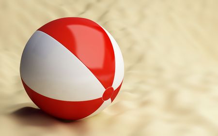 beach ballの写真素材