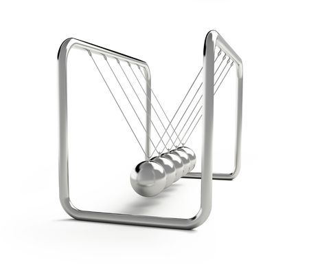 newton's cradleの写真素材