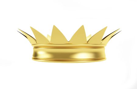 gold crownの写真素材