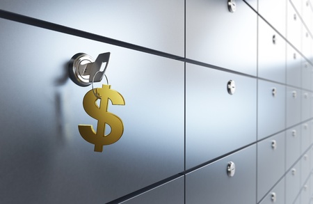 Safe Deposit Boxの写真素材