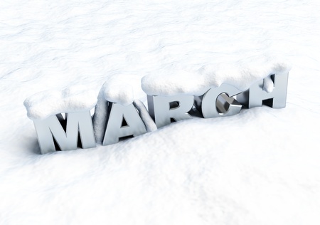  Spring 2013 march a lot of snow, winter is not retreatingの写真素材