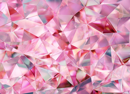 Luxury Abstract Realistic Pink Texture Reflection Close Up Background 3D renderingの写真素材
