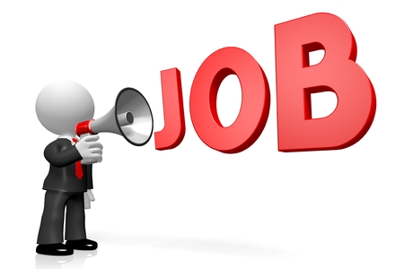 3D job conceptの写真素材