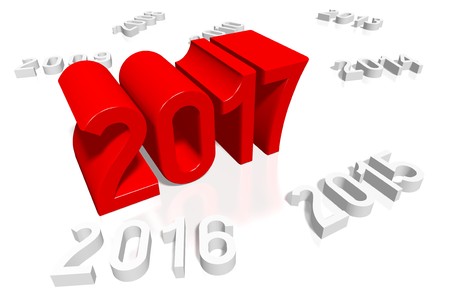 2017 New Year conceptの写真素材