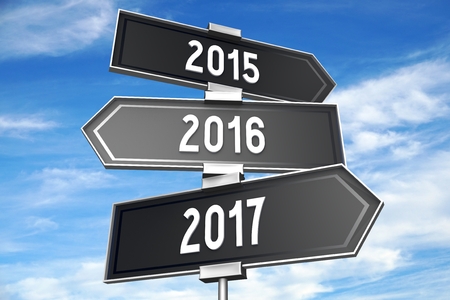 2017 New Year concept