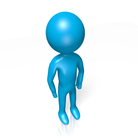 3D character conceptの写真素材