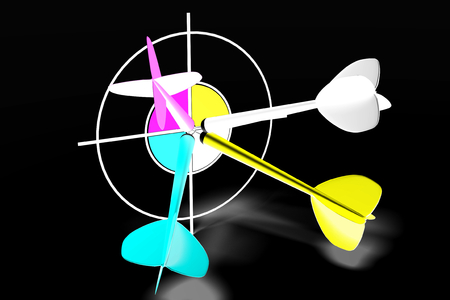 CMYK concept
