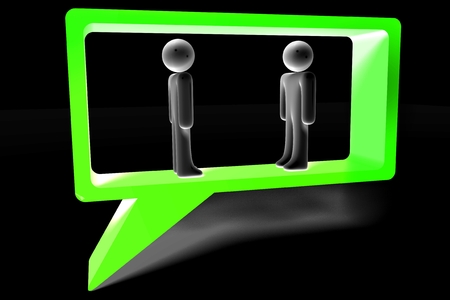 3D dialog concept
