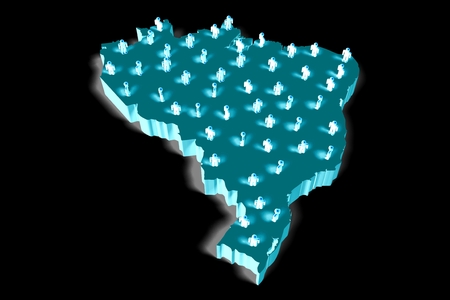 Countries conceptの写真素材