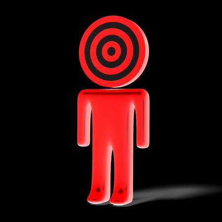 Darts conceptの写真素材