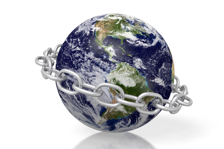 Earth conceptの写真素材