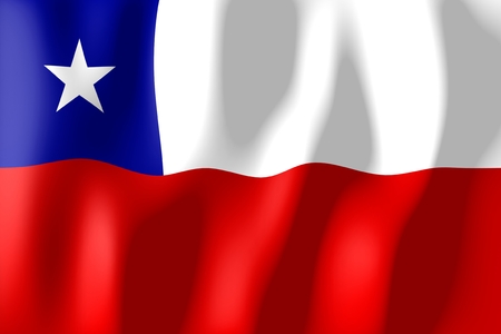 Chile - flagの写真素材