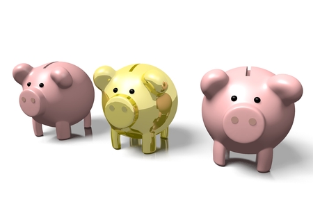 Piggy bankの写真素材