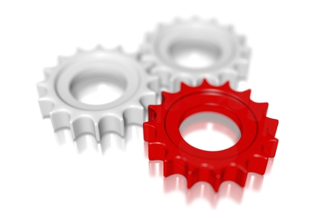 3D geometrical conceptの写真素材