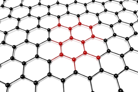 3D geometrical conceptの写真素材