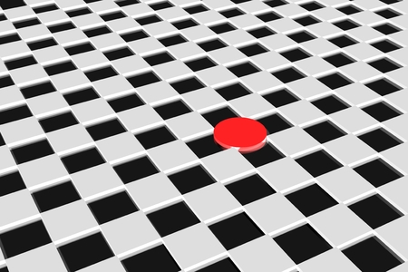 3D geometrical conceptの写真素材