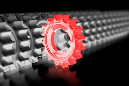 3D geometrical conceptの写真素材