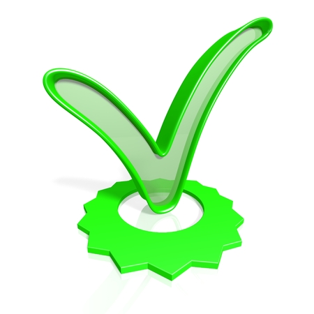 Checkmark concept