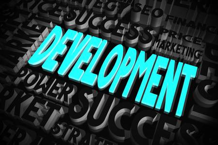 Development conceptの写真素材