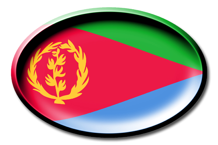 Flag of Eritreaの写真素材