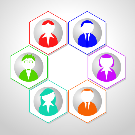 Social networking conceptの写真素材