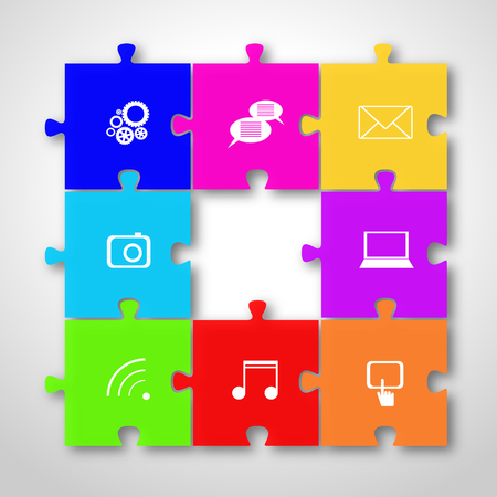 Social networking conceptの写真素材