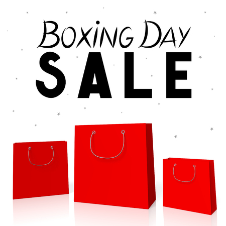 Boxing Day sale illustrationの写真素材