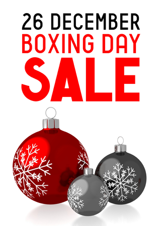 26 December - Boxing Day saleの写真素材