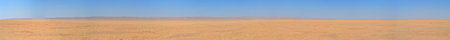 Desert in Tunisia - panoramaの写真素材