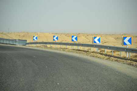 Road - turnの写真素材