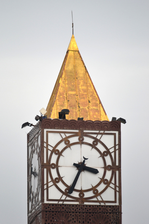 Tunis - clock towerの写真素材