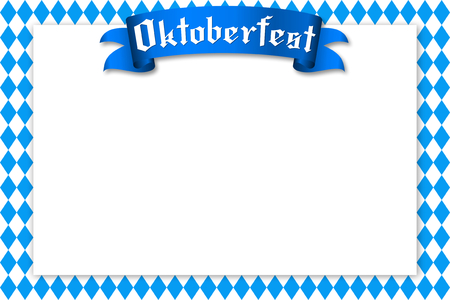 Oktoberfest frameの写真素材