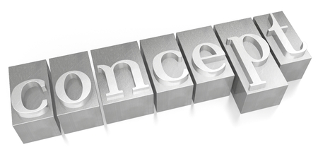 Concept - letterpressの写真素材