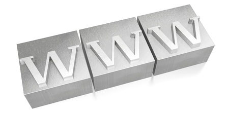 WWW - letterpressの写真素材