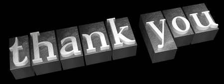 Thank you conceptの写真素材